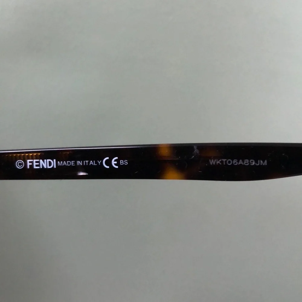 Fendi Unisex Eye Glasses COA